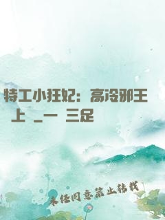 特工小狂妃：高冷邪王寵上癮