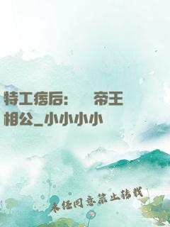 特工痞后：釣個帝王當相公