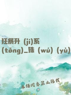 狂暴升級(jí)系統(tǒng)
