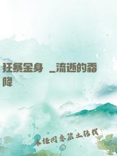 狂暴金身決