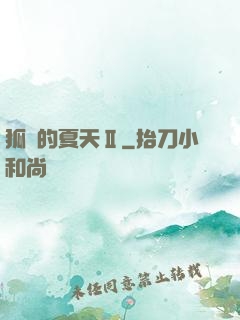 狐貍的夏天Ⅱ