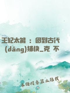 王妃太能鬧：回到古代當(dāng)捕快