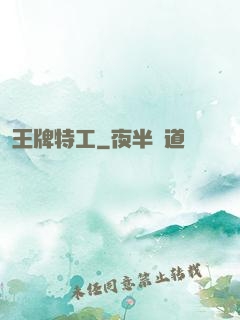 王牌特工