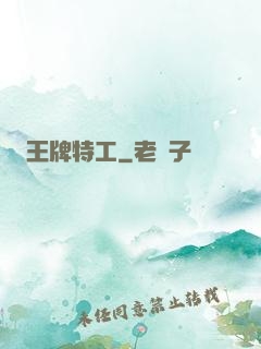 王牌特工