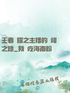 王者榮耀之主播的巔峰之路
