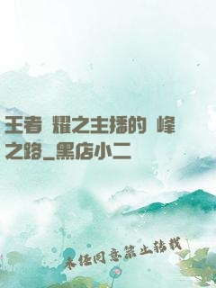 王者榮耀之主播的巔峰之路