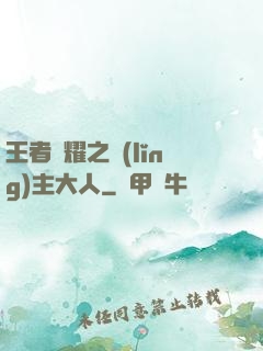 王者榮耀之領(lǐng)主大人