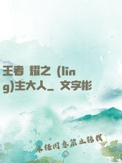 王者榮耀之領(lǐng)主大人