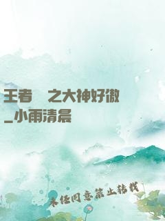 王者歸來之大神好傲嬌