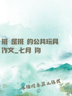 班長是班級的公共玩具作文