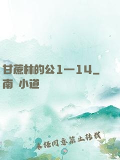 甘蔗林的公1—14