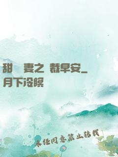 甜寵嬌妻之總裁早安