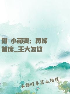 甜寵小萌妻：再嫁億萬首席