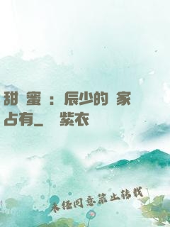 甜寵蜜戀：辰少的獨家占有