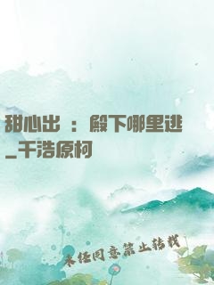 甜心出擊：殿下哪里逃