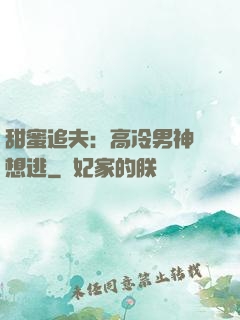 甜蜜追夫：高冷男神別想逃