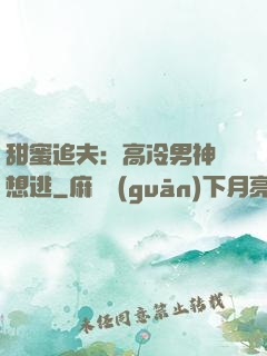 甜蜜追夫：高冷男神別想逃