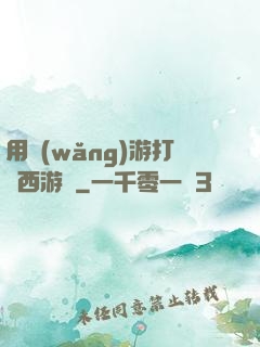 用網(wǎng)游打開西游記