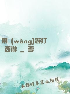 用網(wǎng)游打開西游記