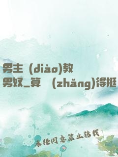男主調(diào)教男奴