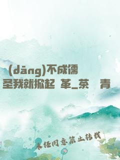 當(dāng)不成儒圣我就掀起變革