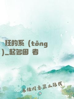 瘋狂的系統(tǒng)