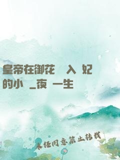 皇帝在御花園進入貴妃的小說