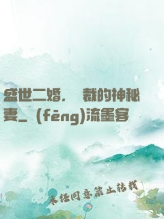 盛世二婚，總裁的神秘妻