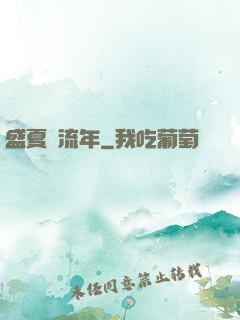 盛夏憶流年