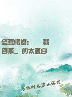 盛夏暖婚：億萬總裁帶回家