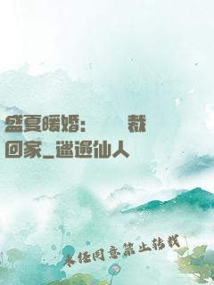 盛夏暖婚：億萬總裁帶回家