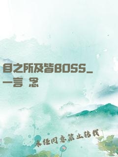 目之所及皆BOSS
