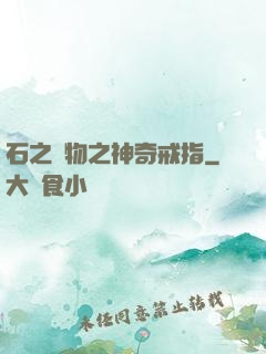 石之寶物之神奇戒指