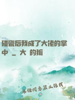 碰瓷后我成了大佬的掌中嬌