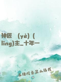 神匠職業(yè)領(lǐng)主