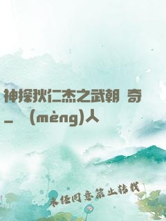 神探狄仁杰之武朝傳奇