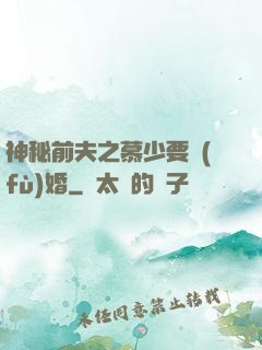 神秘前夫之慕少要復(fù)婚