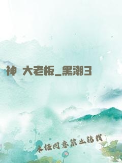 神級大老板