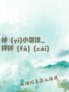 神醫(yī)小圣僧