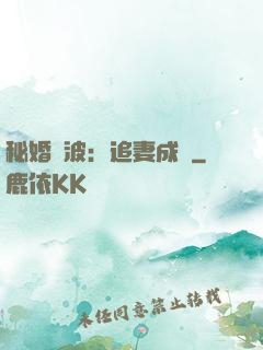 秘婚風波：追妻成癮