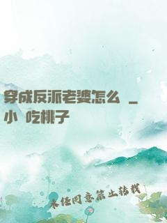 穿成反派老婆怎么辦