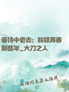 等待中老去：放肆青春那些年