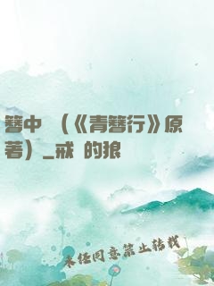 簪中錄（《青簪行》原著）