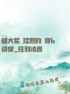 粗大紫紅猛烈的貫穿h快穿