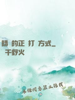 精靈的正確打開方式