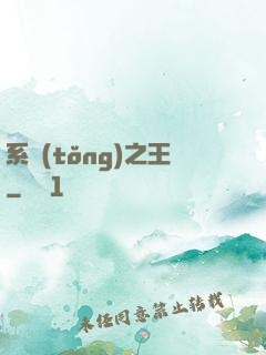 系統(tǒng)之王