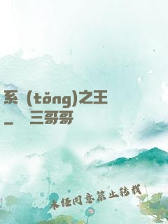 系統(tǒng)之王