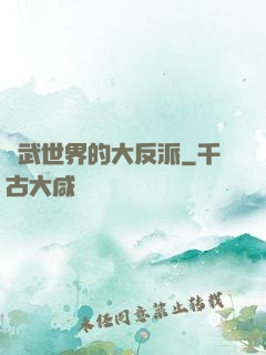 綜武世界的大反派