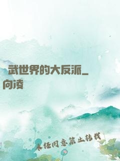 綜武世界的大反派