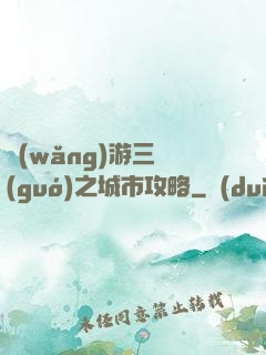 網(wǎng)游三國(guó)之城市攻略